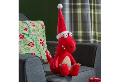 Three Kings Red Festive Dino Seated 45cm (2531538) Three Kings Red Festive Dino Seated 45cm (2531538)