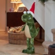 Three Kings Green Festive Xl Dino Standing 85cm Three Kings Green Festive Xl Dino Standing 85cm