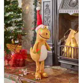 Three Kings Gold Festive Dino Zilla 60cm Three Kings Gold Festive Dino Zilla 60cm