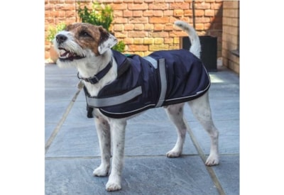 Dog Waterproof Comfort Coat-navy 35cm (8003012)
