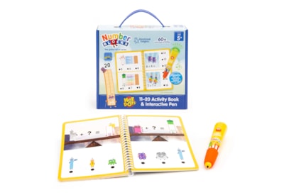 Hot Dots® Numberblocks® 11-20 Activity Book & Interactive Pen Hot Dots® Numberblocks® 11-20 Activity Book & Interactive Pen