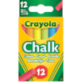 Crayola Anti Dust Chalk Assorted Colours 12s (256237.148)