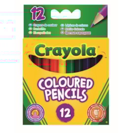 Crayola 12 Half Length Pencils Crayola 12 Half Length Pencils