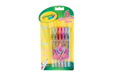 Crayola 6 Gel Glitter Pens (03.7747)