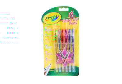 Crayola 6 Gel Glitter Pens Crayola 6 Gel Glitter Pens