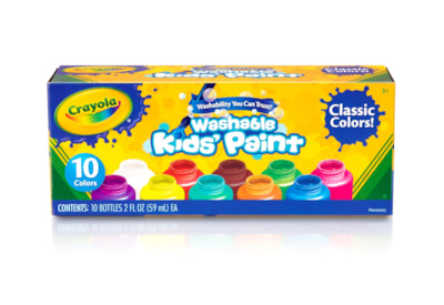 Crayola Washable Paint 10pk Crayola Washable Paint 10pk