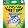 Crayola Ultra Clean 8 Washable B'line Markers (58-8328-E-201)