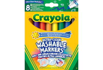 Crayola Ultra Clean 8 Washable B'line Markers (58-8328-E-201)
