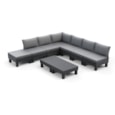 Keter Elements 7 Seater Modular Lounge Set - Graphite