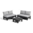 Keter Elements 4 Seater Modular Lounge Set - Graphite Keter Elements 4 Seater Modular Lounge Set - Graphite