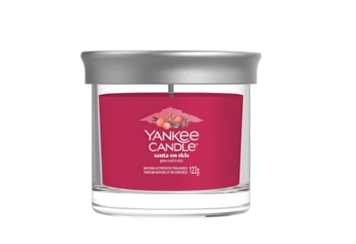 Yankee Candle Signature Tumbler Santa On Skis Small Yankee Candle Signature Tumbler Santa On Skis Small
