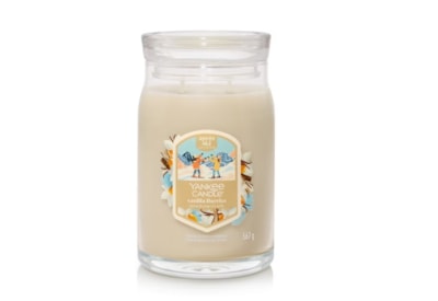 Yankee Candle Signature Jar Vanilla Flurries Large Yankee Candle Signature Jar Vanilla Flurries Large