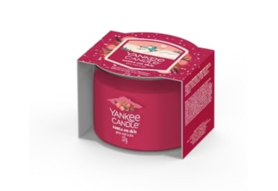 Yankee Candle Votive Santa On Skis Yankee Candle Votive Santa On Skis