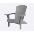 Keter Set Of 2 Alpine Adirondack Chairs - Light Grey Keter Set Of 2 Alpine Adirondack Chairs - Light Grey