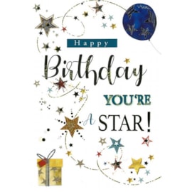 Simon Elvin Contempory Male Birthday Card