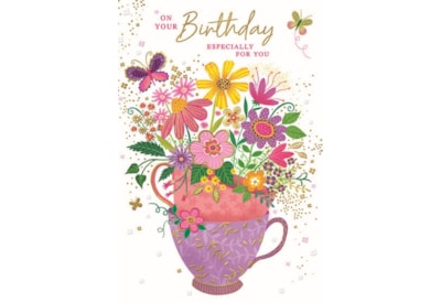 Simon Elvin Contempory Female Birthday Card Simon Elvin Contempory Female Birthday Card