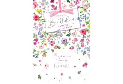 Simon Elvin Contempory Female Birthday Card Simon Elvin Contempory Female Birthday Card