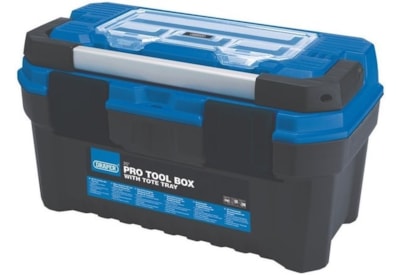 Draper 20in Blue Tool Box With Tote (28050)