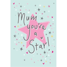 Mothers Day Card Your A Star (28548-CC)