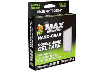 Duck Tape Max Nano Grab Double Sided Gel Tape 1.5m Duck Tape Max Nano Grab Double Sided Gel Tape 1.5m