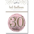 Age 30 Pink Foil Balloon 18" (29229-30CC)