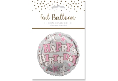 Happy Birthday Female Foil Balloon 18" Happy Birthday Female Foil Balloon 18"