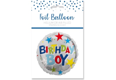 Birthday Boy Foil Balloon 18" (29250-BCC)