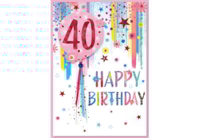 Simon Elvin 40th Birthday Card C50 Simon Elvin 40th Birthday Card C50
