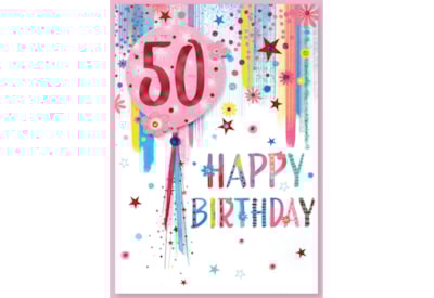 Simon Elvin 50th Birthday Card C50 Simon Elvin 50th Birthday Card C50