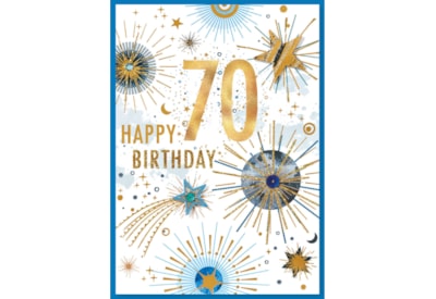 Simon Elvin 70th Birthday Card C50 (2988170TH)