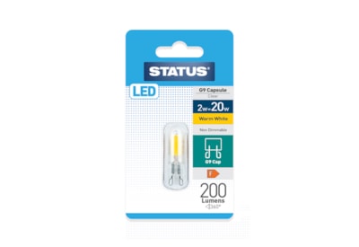 Status 2w Led G9 Warm White Bulb Status 2w Led G9 Warm White Bulb