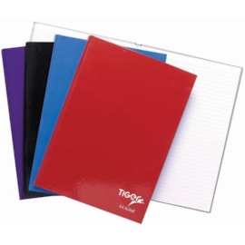 Casebound Notebook-assorted Colours-80 Sheets A4 (300390)