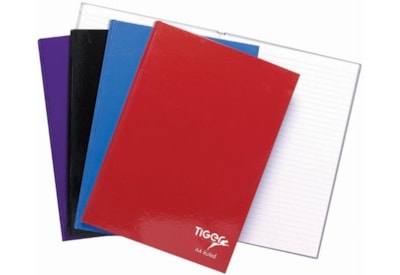 Casebound Notebook-assorted Colours-80 Sheets A4 (300390)