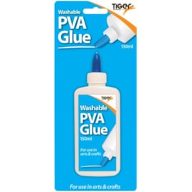 Tiger Pva Glue Hang Pack 150ml Tiger Pva Glue Hang Pack 150ml