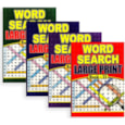 Lge Print Word Search Books A4 (3015)
