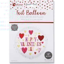 Valentines Round Foil Balloon Valentines Round Foil Balloon