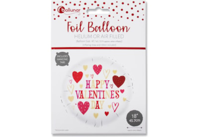 Valentines Round Foil Balloon (30180-V4C)