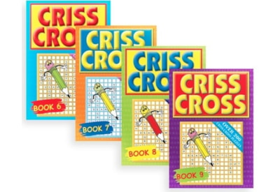 Criss Cross Puzzle Books A5 (3025)