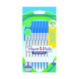 Papermate Kilometrico Ballpen Blue 8pk Papermate Kilometrico Ballpen Blue 8pk
