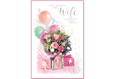 Simon Elvin Wife Birthday Card (30568WIFEBDY)