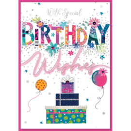 Simon Elvin Female Birthday Card C50 (30616BIRTHDAY)