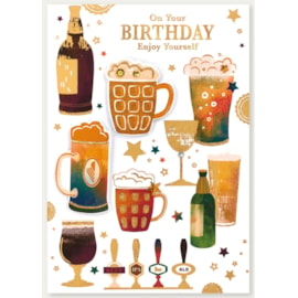 Simon Elvin Traditional Male Birthday Card C50 (30623BIRTHDAY)