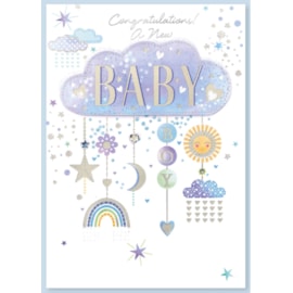 Simon Elvin Baby Boy Card C50 (30629BABYBOY)