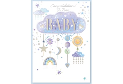 Simon Elvin Baby Boy Card C50 (30629BABYBOY)