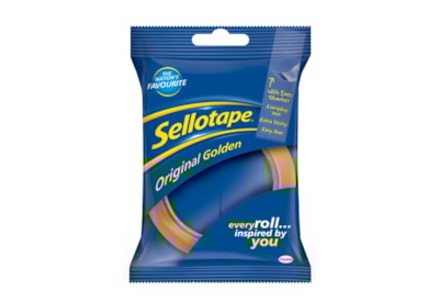 Sellotape Original Golden Tape 24Mmx50M Sellotape Original Golden Tape 24Mmx50M