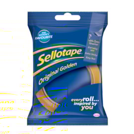 Sellotape Original Golden Tape 24Mmx50M