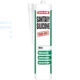 Evo-stik Sanitary Silicone White Evo-stik Sanitary Silicone White