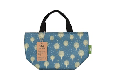 Eco Chic Blue Tree Of Life Lunch Bag