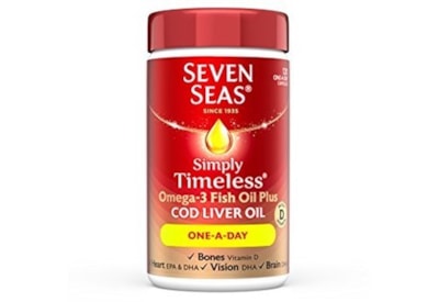 Seven Seas Simply Timeless Cod Liver Oil Oad 120s (3119)