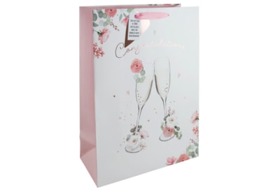 Champagne Glasses Gift Bag Xlarge Champagne Glasses Gift Bag Xlarge